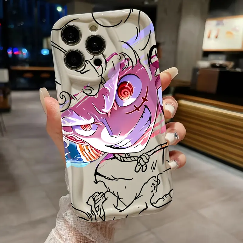 Phone case: Stylish Anime One- Straw Hat Boy Design Phone Case, Suitable for iPhone 17 Air 16, 15, 14, 13 12 Pro Max - Shockproof Soft TPU Back Cover