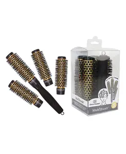 Olivia Garden MultiBrush Detachable Thermal Styling Hair Brush Set 5pc - MB-KP26