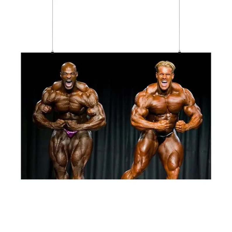 Ronnie Coleman and Jay Cutler Poster