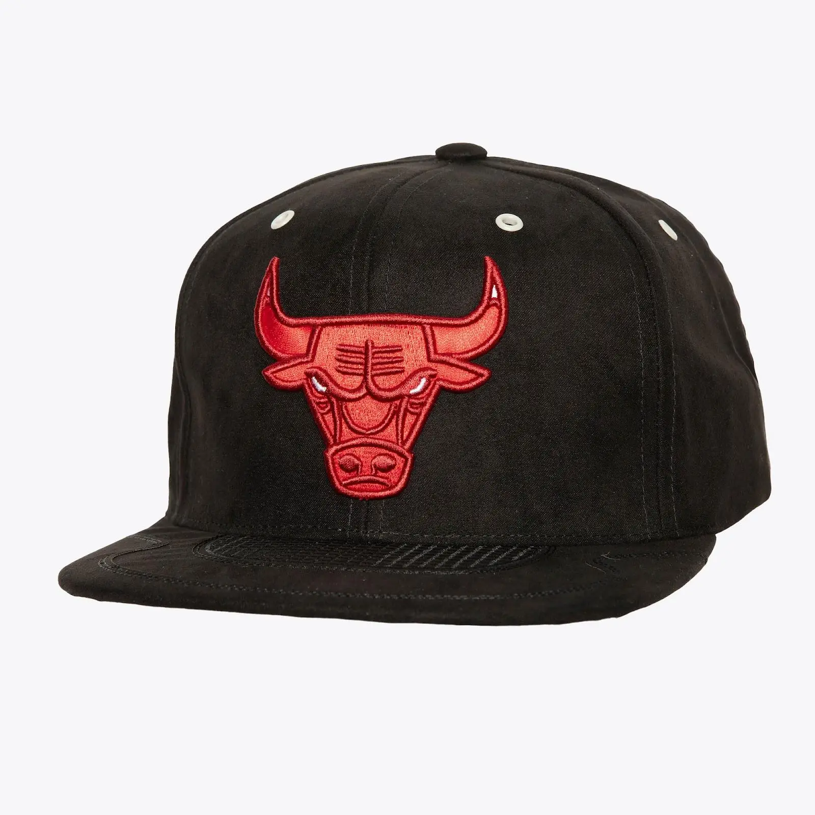 Chicago Bulls Black Day 4 Snapback Hat NBA Throwback Cap Adjustable Fan Gear Mitchell & Ness