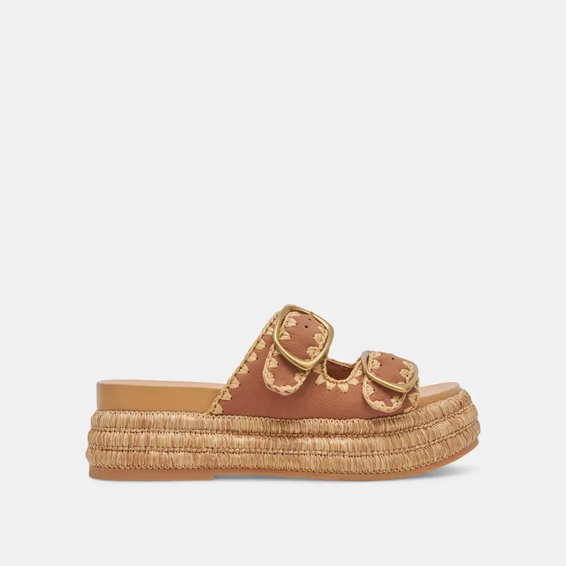 Dolce Vita Wanika Sandal Onyx Nubuck Dolce Vita Snakeskin Leather Wanika Platform Sandals - Size 9.5 - NWOT/NWOB main image 1