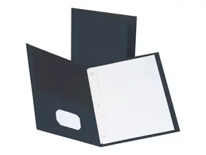 Business Source 2-Pocket Folders 100 Sh Cap Ltr 9-1/2"x11" 25/BX DBE 78508