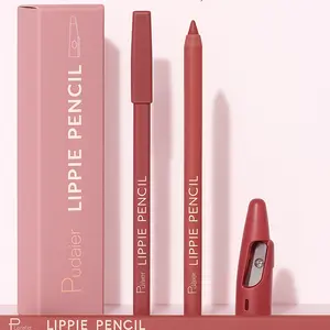 Matte Waterproof Lipliner with Sharpener lipliner  Makeup