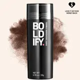 Boldify Hair Thickening Fibers Haircare Kit for Adults - 12g Natural Plant-Based Texture Powder, 14 Stylist-Developed Shades, Wind & Water Resistant, Vegan Safe & Cruelty-Free, Color Correction, Unscented, Color Match Guarantee, Hair Loss Solution