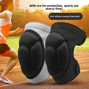 High Breathability High Density Sponge Knee Pads Volleyball Football Dance Roller Skating Sports Protective Gear Crawling Basketball Fitness Equipment