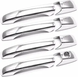 Sizver Chrome Door Handle cover For 2006-2011 DODGE CALIBER