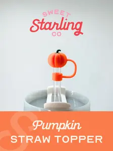 Pumpkin Straw Topper