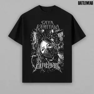 Saya Kamitani Graphic Shirt – Dark Angel Wrestling Tee, Japanese Fighter Style, Oversized Unisex Streetwear T-Shirt