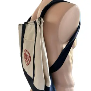 Tote Zipper Backpack with Logo - Simple Design and Feature as Provided