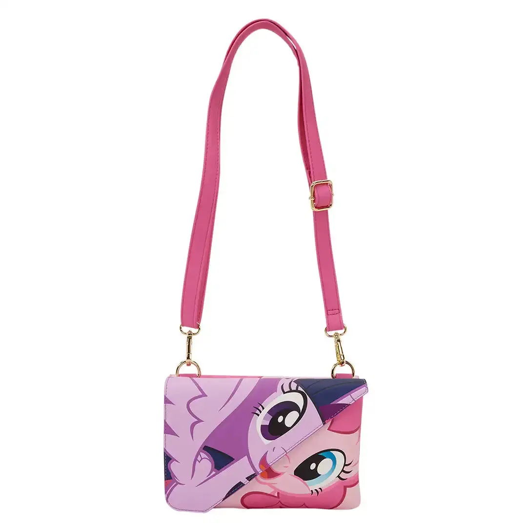 Loungefly My Little Pony Twilight Sparkle & Pinkie Pie Crossbody Bag