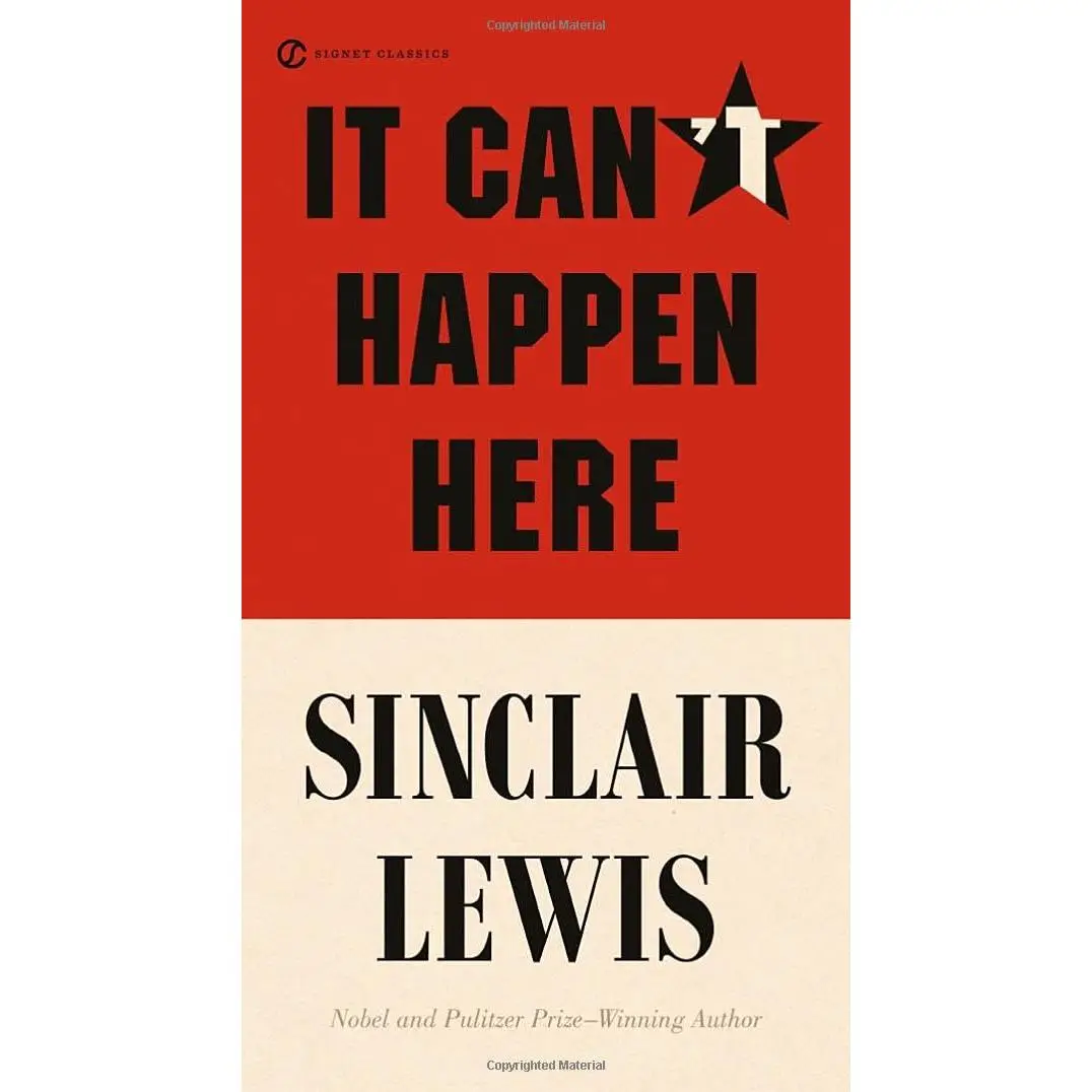 It Can't Happen Here -- Sinclair Lewis - Mass Market Paperbound