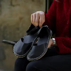 Handmade Leather Barefoot Sandals: Minimalist Zero Drop Shoes