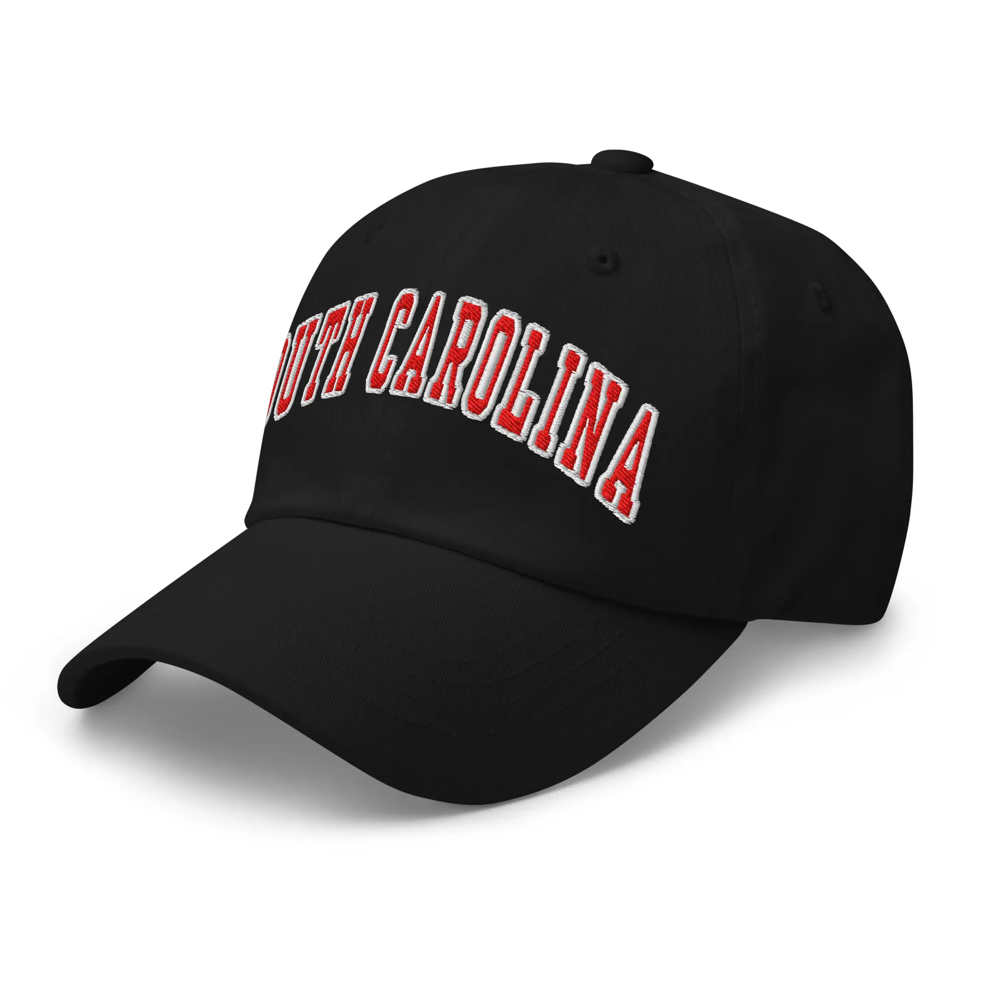 RIVEMUG NX South Carolina Embroidered Curved Bill Cap Relaxed Fit Low Crown Adjustable Hat for Men and Women