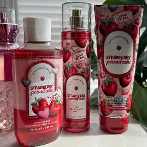 Bath and body set of 3