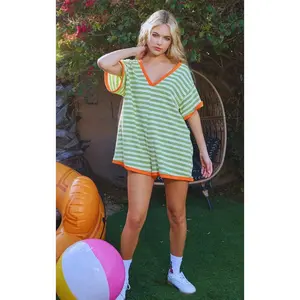 Striped Romper