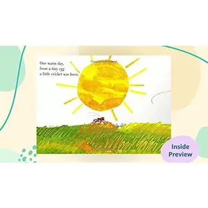 USED-The very quiet cricket by Eric Carle (Hardcover)