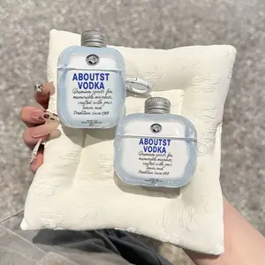 Wave Edge Earphone Case for Earbuds Compatible with Apple AirPods 1/2/3/4 Pro, Stylish Durable Protective Cover with Lanyard, Perfect Fit Design