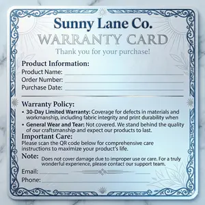 Premium Warranty Certificate