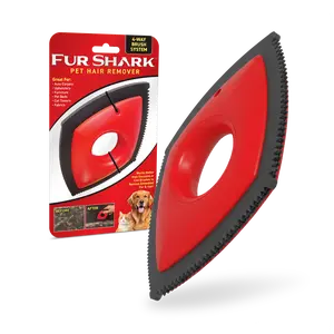 Fur Shark Reusable Pet Hair Remover for Carpets, Couches & Cars