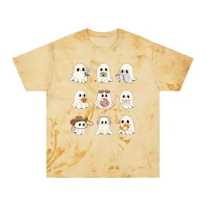 a Gaggle of Ghosts - Colorful Ghost T-Shirt, Unique Tie-Dye Tee, Gift for Him/Her, Outdoor Adventures, Eco-Friendly Fashion