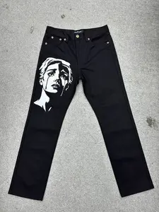 Beauty in tha struggle Jet Black Jeans