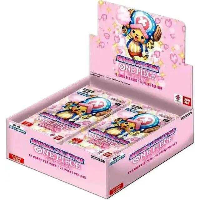 One Piece English EB-01 Memorial Collection Booster Box [Ripped Live]