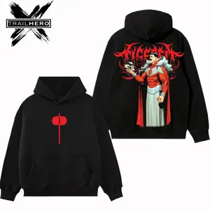 TRAIL HERO - Omni-Man Invincible Premium Acid Washed Hoodie T-Shirt, En Sabah Nur Hoodie Shirt, Character Comics Fans Shirt, Superhero Washed Shirt, Comic Book Fans T-Shirt, Superhero Graphic Tee Cotton