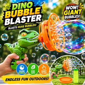 2026 New Model Semi-Automatic Fan Bubble Machine - Kids' Outdoor Toy with Extra-Large Bubbles, Parent-Kid Interactive Must-Have, Top Choice for Birthday & Holiday Gifts