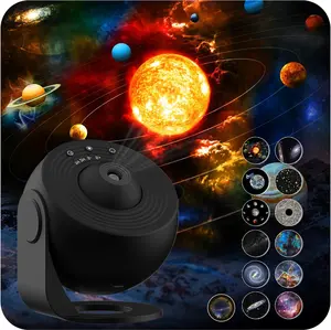 Galaxy Projector for Bedroom,13 in 1 Planetarium  Projector with Solar System & Constellation,Ceiling Night Light with Timer,LED Space Galaxy Lamp Bedroom Room Decor for Adults