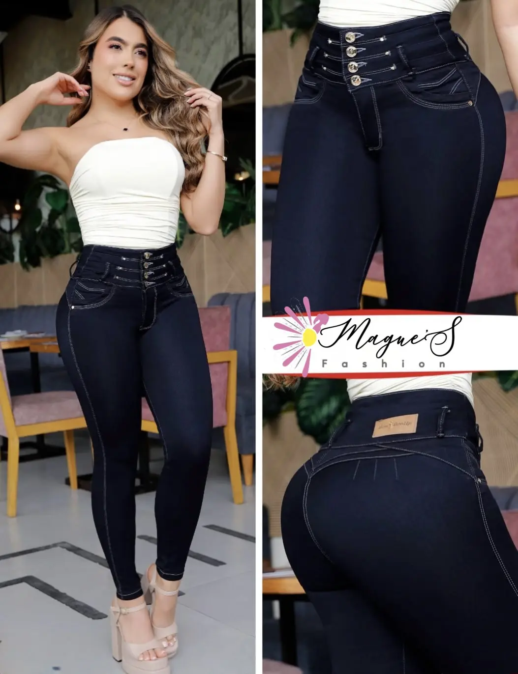 J55-8730-Push UpnColombian Jean