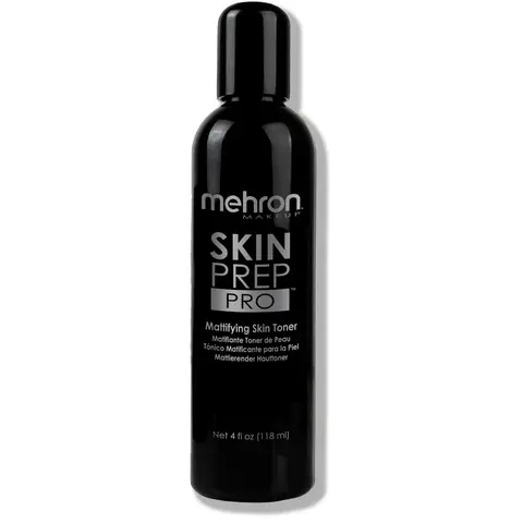 Mehron Skin Prep Pro - Pre Makeup Toner and Moisture Blocker Matte Skincare