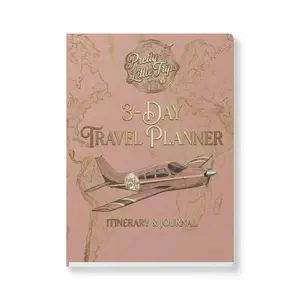 3-Day Travel Planner Softcover Journal | Itinerary & Trip Notes