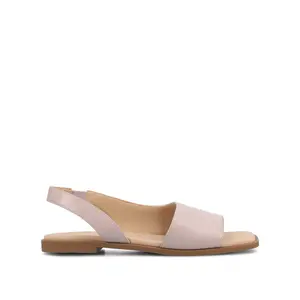 BRINSLEY VEGAN LEATHER SANDALS IN WIDE - Lilac PU