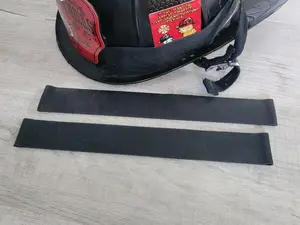 Premium Heavy Duty rubber helmet band, Firefighter helmet band or other helmets, 12inch, High Heat Tolerance. BUY 2 and save. Perfect for helmet cards, tools and accessories.