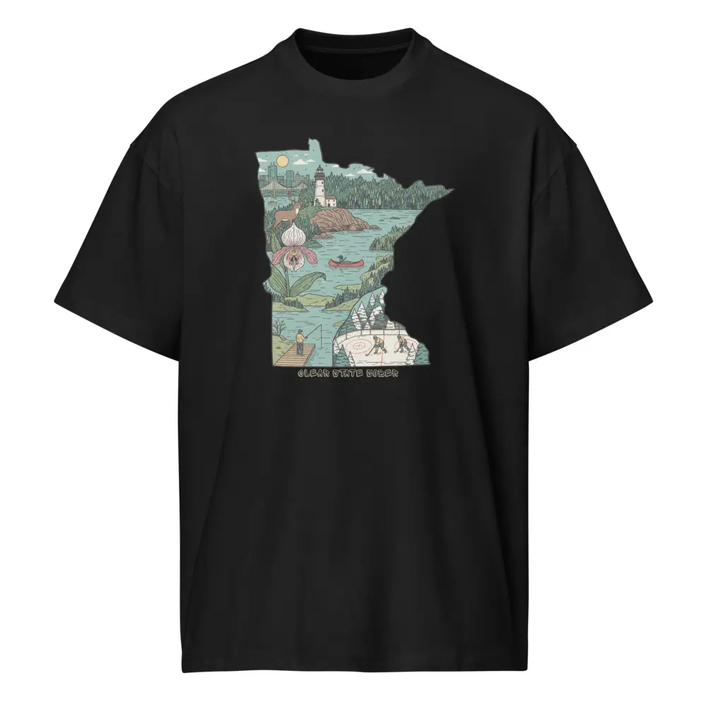 Clear State - Represent MN - Men’s Tee
