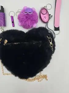 Black Heart Purse set
