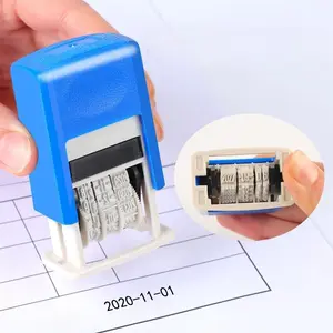 Adjustable Date Stamp for Bullet Journal & Gifts, No Ink Included, Perfect for Personalization, Ideal for Organizers & Enthusiasts, Custom Book Stamp
