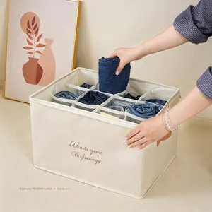 UFORU  Fabric Storage Boxes with Clear Lids, Closet Shoe Organizer, Adjustable Dividers for Custom Storage, Collapsible Space-Saving Bins, Holds 8-16 Pairs - Perfect for Back-to-School Season