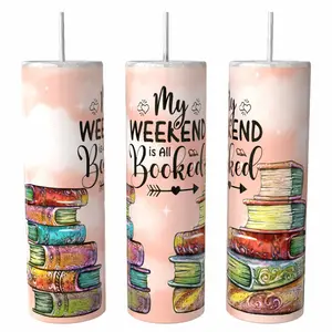 My Weekend Is All Booked  20 oz Tumbler Insulated Skinny Portable Drinkware
