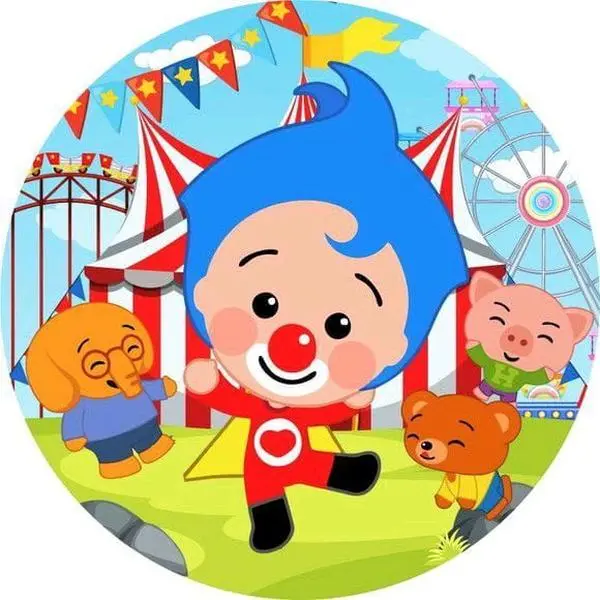 Bond Edible Sheet Gelatina Transfer, 8.0 in Diameter Farm Animals Design, Creative Look Cake & Cupcake Topper for Personalized Gelatine Decorations, Festive Gift Home Supply (Pick Your Favorite)