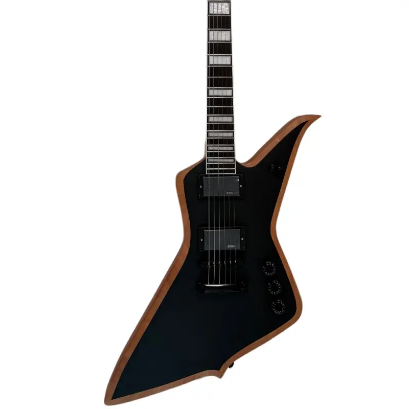 Factory Custom Explorer Electric Guitar Wylde Black Matte Color