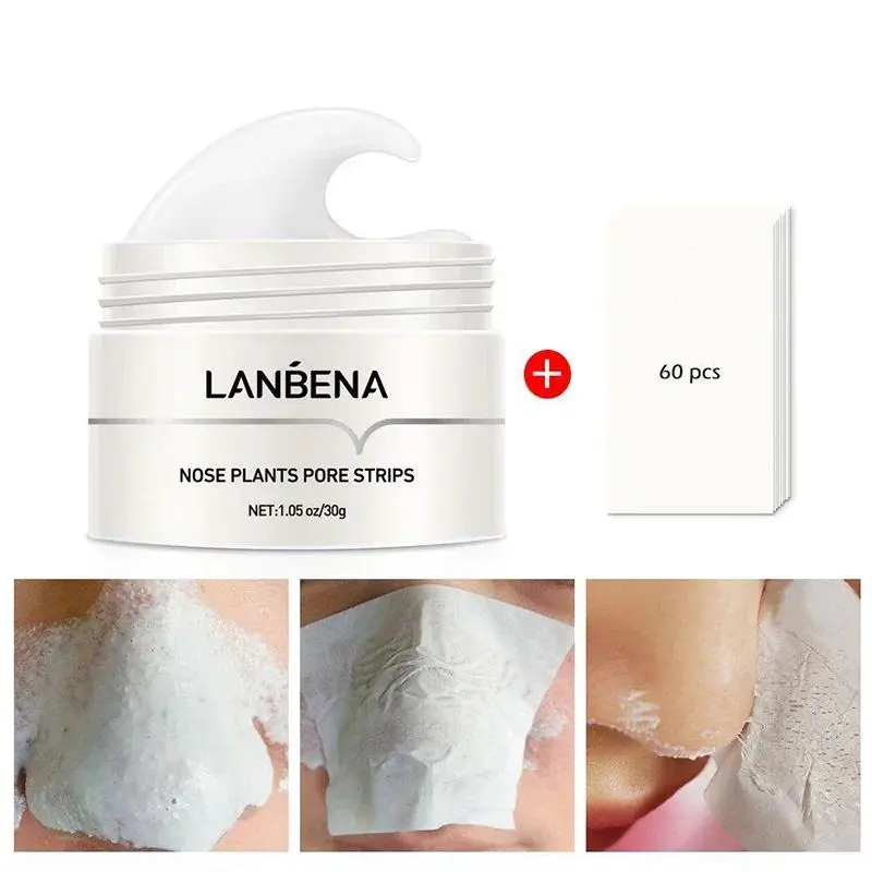 Blackhead Cleansing Nasal Mask Women Peeling Acne Treatment Nasal Patch Blackhead Remover Nose Pore Strip Tearing Mask Skin Care