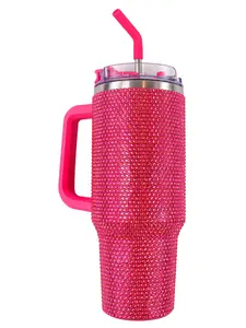 Simply Southern 40oz Sequin Pink Tumbler – Glamorous Sips in Radiant Elegance!