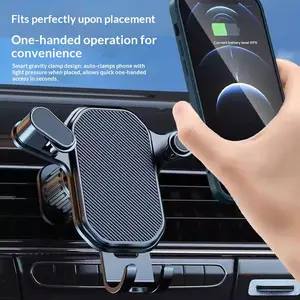 Car phone holder universal automatic air vent mount new model navigation universal phone clip