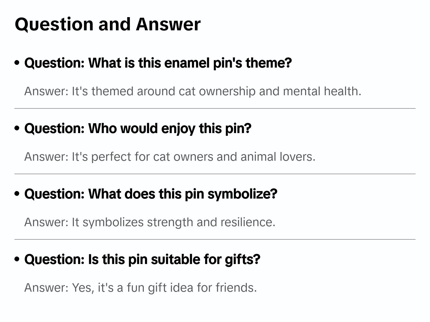 Anti-Depressant Jar of Cats Enamel Pin Mental Health Pins Pins for Cat Owners Gifts for Animal Lovers