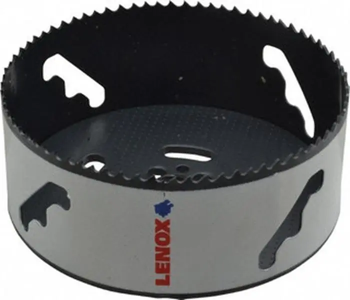 Lenox Bi-Metal Hole Saw (Model 3008080L) - 5" Diameter, 1-1/2" Cut Depth, Toothed Edge, for Precision Hole Cutting in Tools & Hardware Applications (no required specs, all seasons default use)