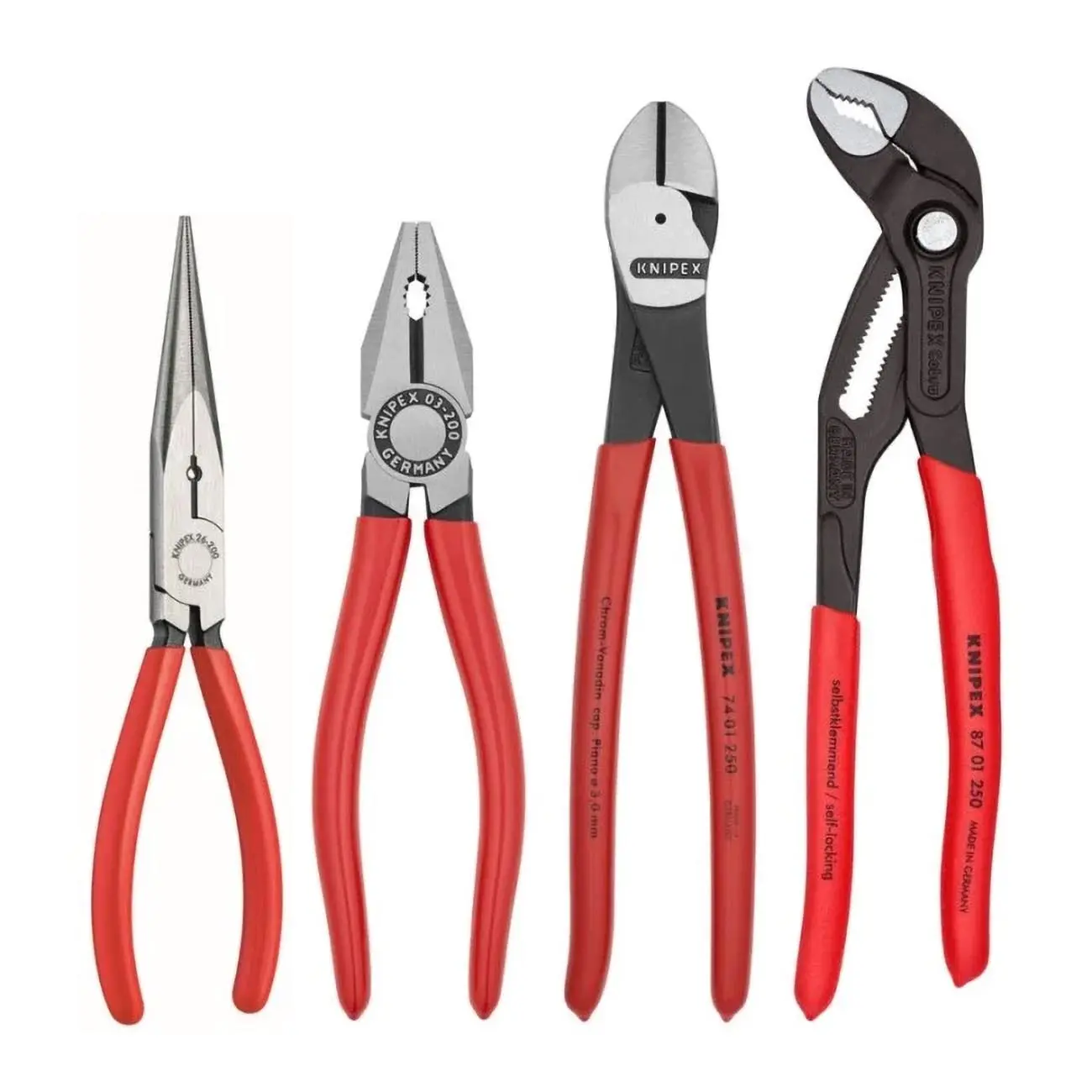 KNIPEX Tools 9K 00 80 94 US Cobra Combination Cutter and Needle Nose ...