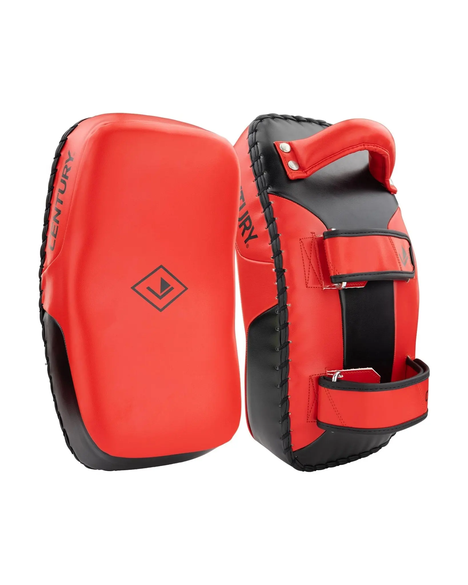 Curved Boxing Pads (Pair) - Heavy-Duty PU Shell, Multi-Layer Foam for Reliable Impact Absorption & Balanced Feel, Comfortable Buckle Wrap Hold, Professional Muay Thai & Boxing Training Gear, Boxing Pad