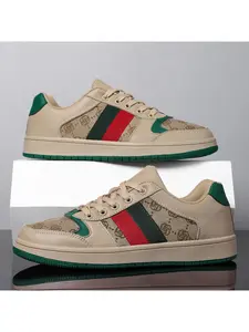 Men's Outdoor Comfortable Sporty Casual Shoes, Breathable Durable Shoes, Large Size Men's Sneakers, Rubber Material, Perfect for Daily Wear, Trending Shoes