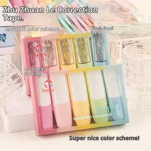 Bling Bling Correction Tape, Glowing Feature Student Eraser, Pure, No Trace Silent Operation, Easy to Use, Quick Error Correction, Compact Size and Cute